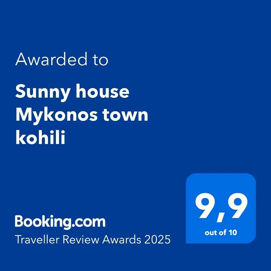 Sunny House Mykonos Town Kohili Apartman Megáli Ámosz